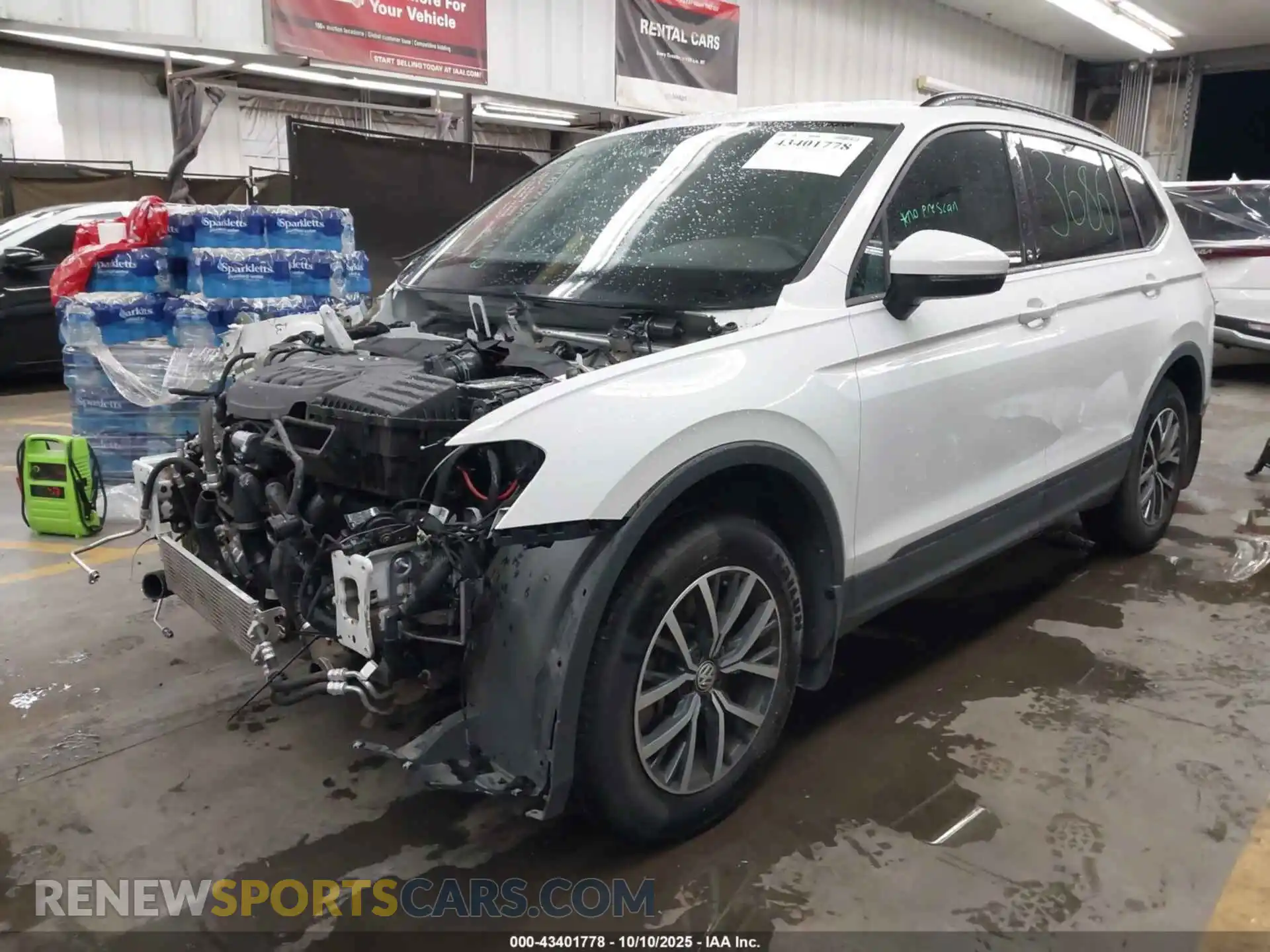 2 Photograph of a damaged car 3VV1B7AX9MM068014 VOLKSWAGEN TIGUAN 2021