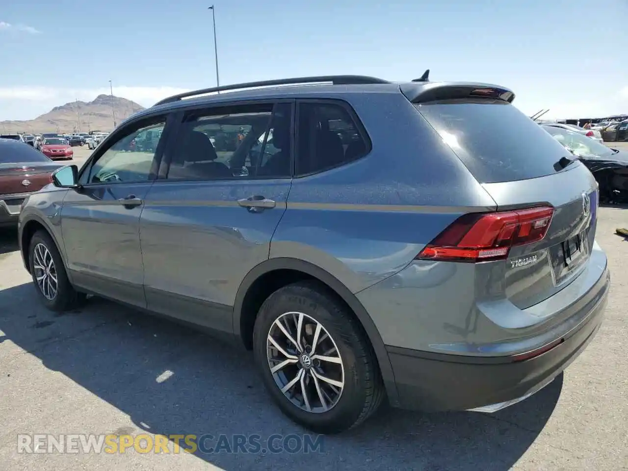 2 Photograph of a damaged car 3VV1B7AX9MM149272 VOLKSWAGEN TIGUAN 2021