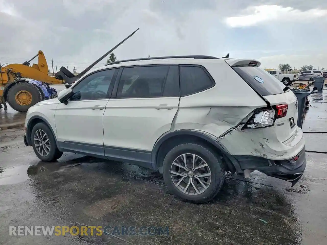 2 Фотография поврежденного автомобиля 3VV1B7AX9MM155072 VOLKSWAGEN TIGUAN 2021
