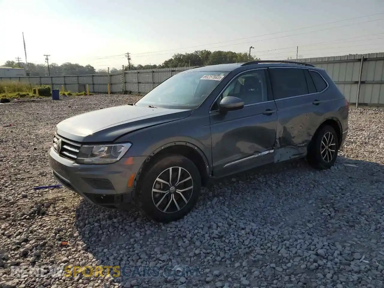 1 Photograph of a damaged car 3VV2B7AX0MM003010 VOLKSWAGEN TIGUAN 2021