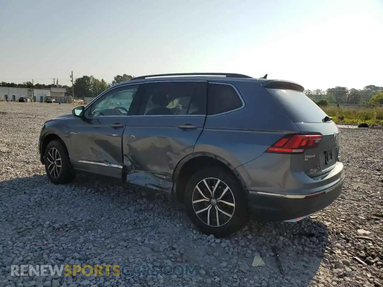 2 Photograph of a damaged car 3VV2B7AX0MM003010 VOLKSWAGEN TIGUAN 2021