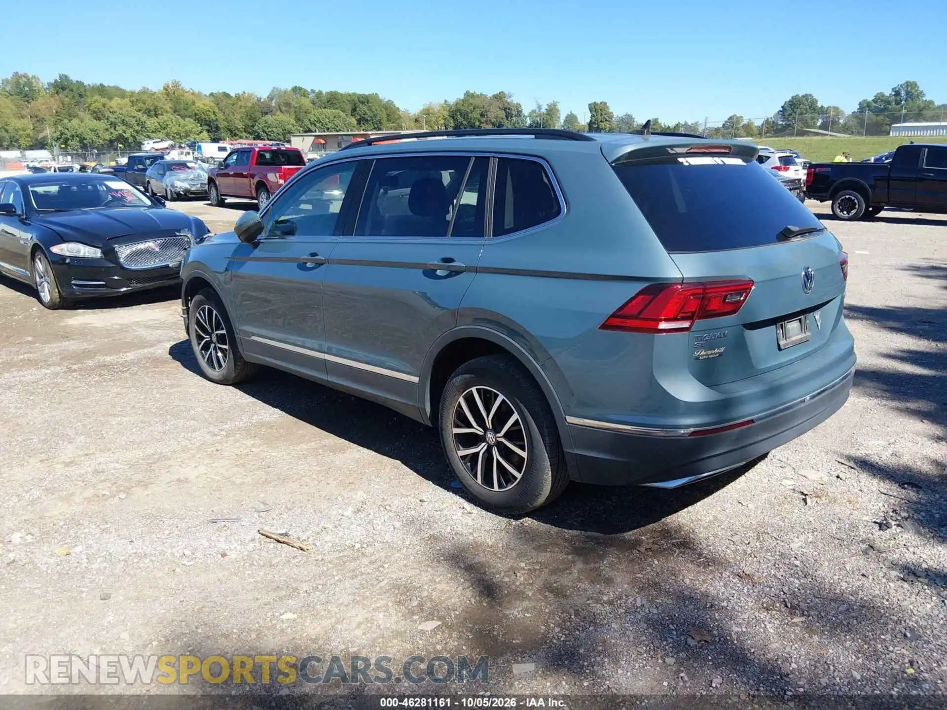 3 Фотография поврежденного автомобиля 3VV2B7AX0MM023600 VOLKSWAGEN TIGUAN 2021