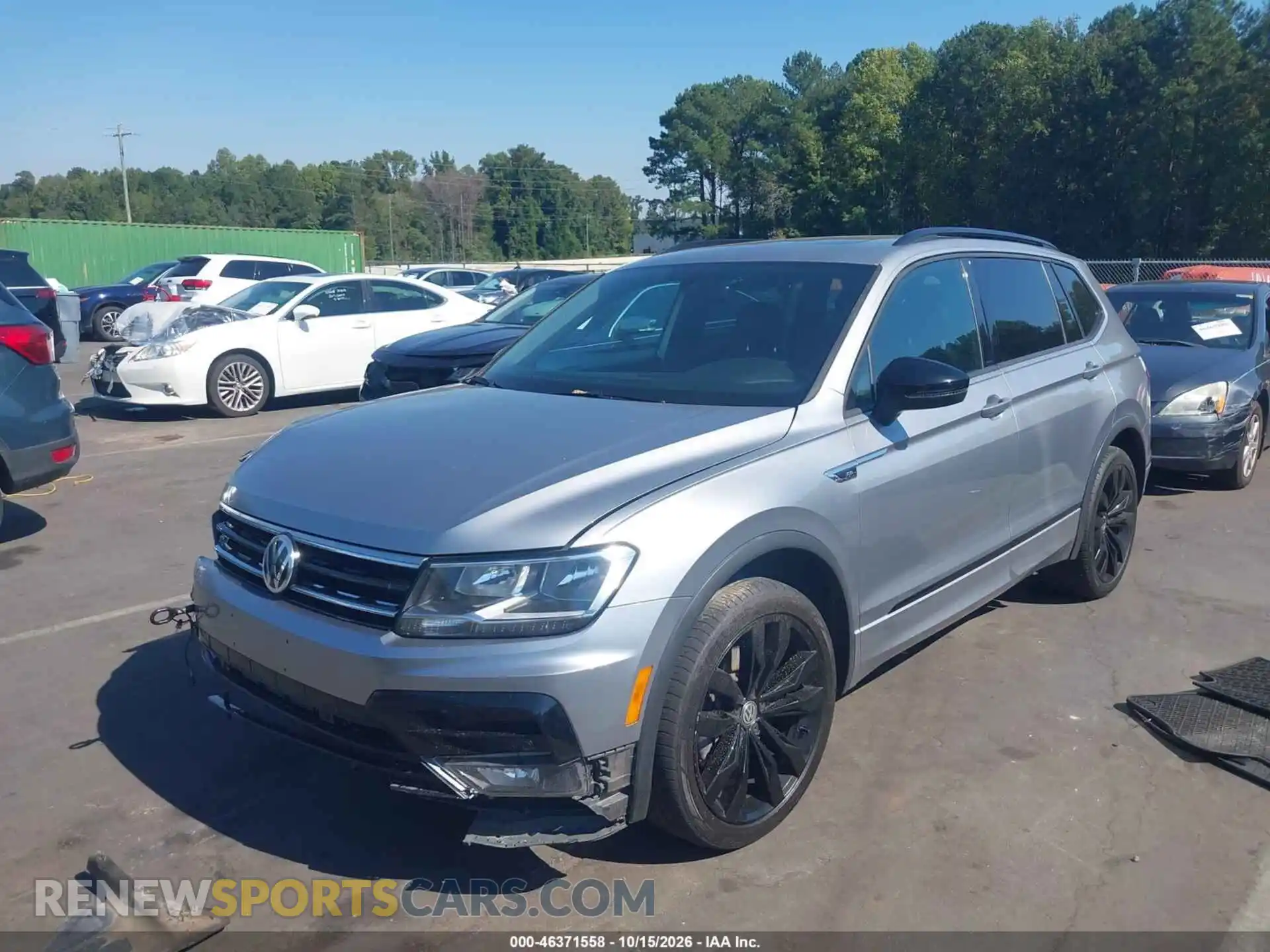 2 Photograph of a damaged car 3VV2B7AX2MM019564 VOLKSWAGEN TIGUAN 2021