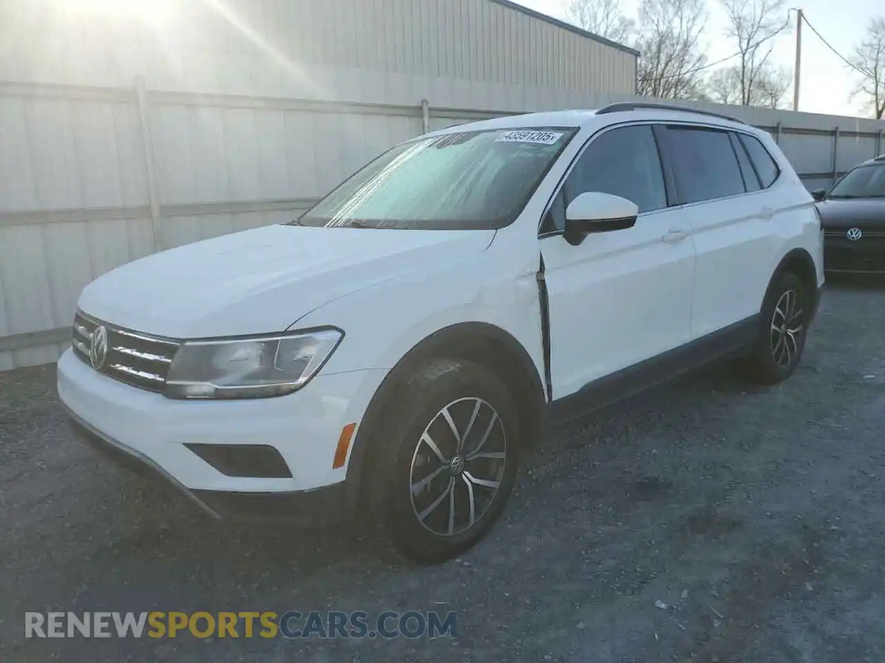 1 Photograph of a damaged car 3VV2B7AX2MM026224 VOLKSWAGEN TIGUAN 2021