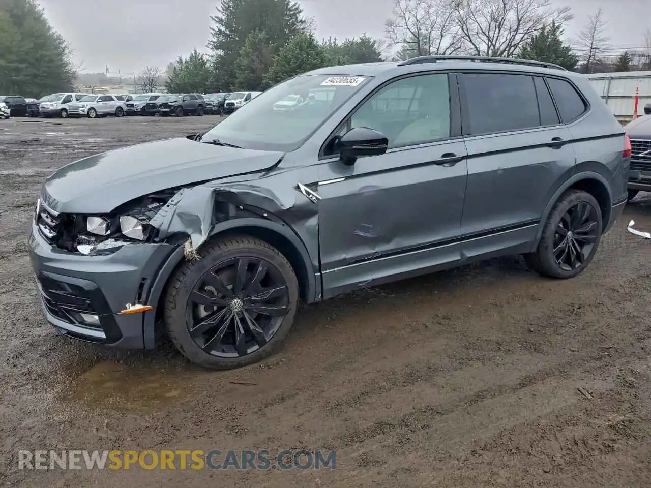 1 Photograph of a damaged car 3VV2B7AX2MM032525 VOLKSWAGEN TIGUAN 2021