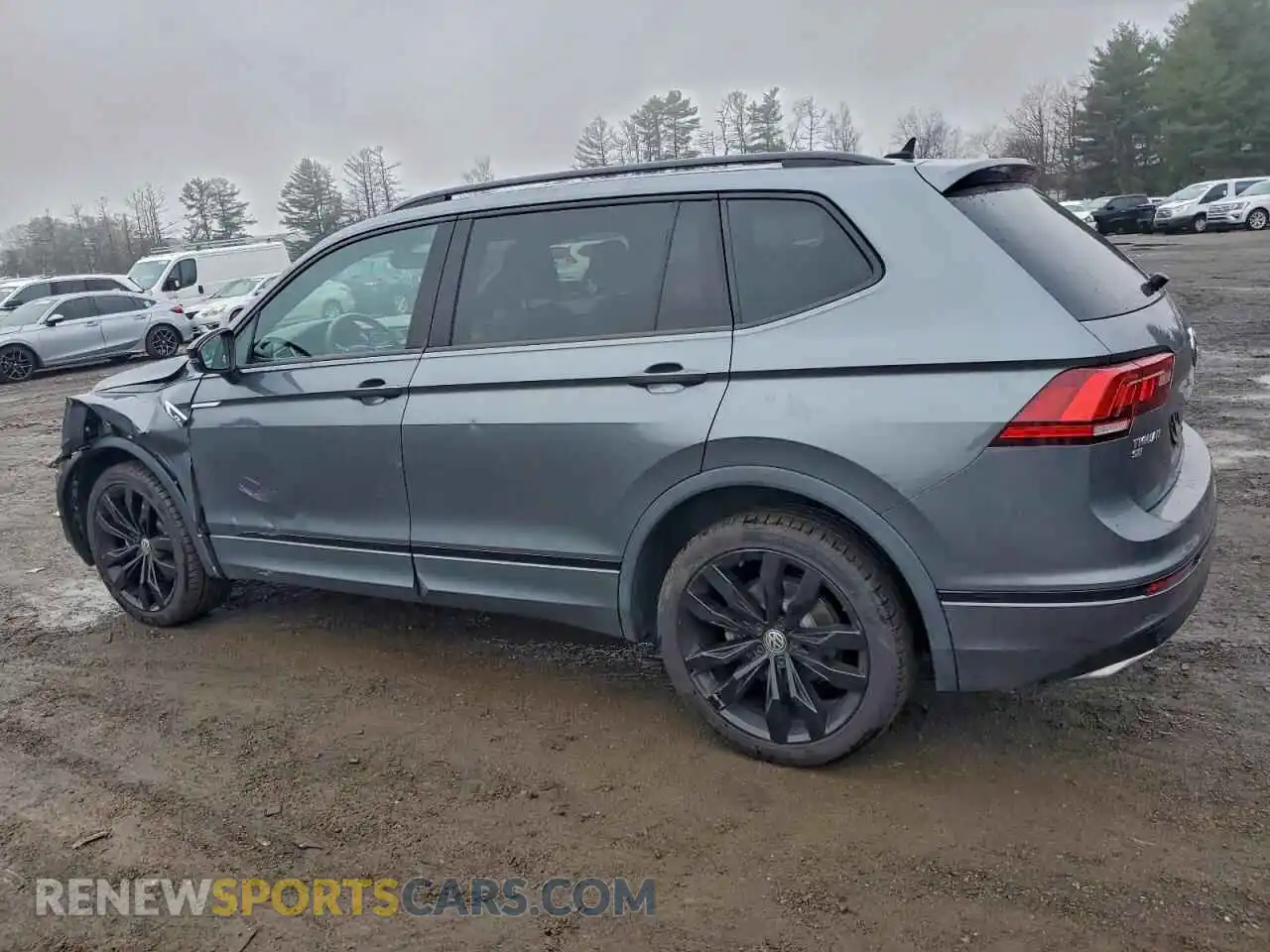2 Photograph of a damaged car 3VV2B7AX2MM032525 VOLKSWAGEN TIGUAN 2021
