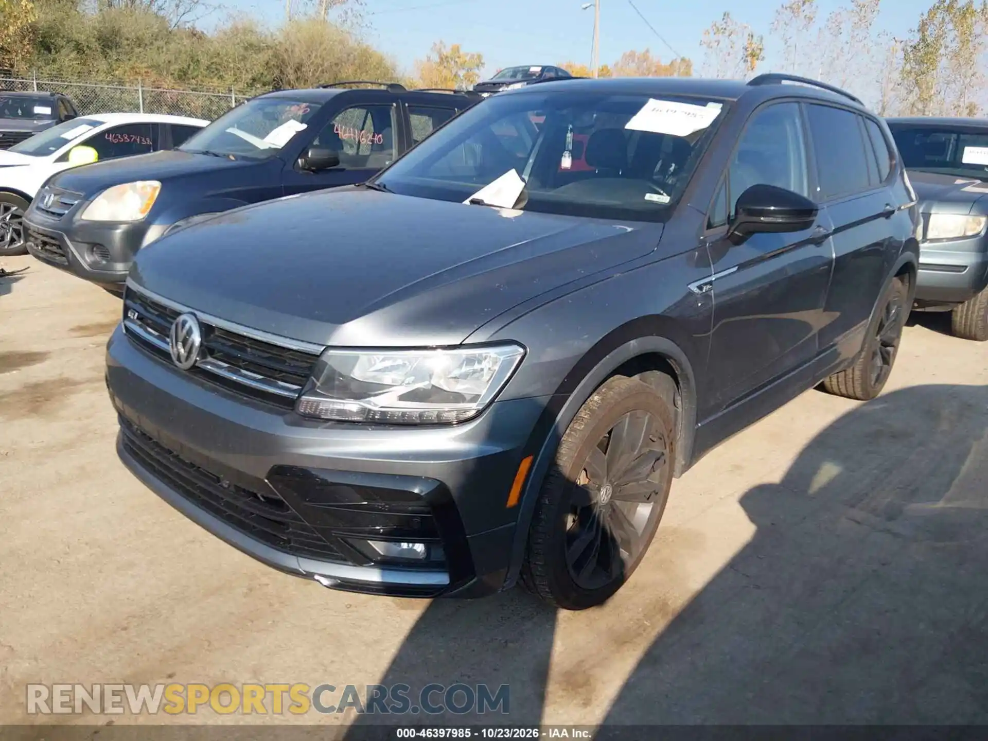 2 Photograph of a damaged car 3VV2B7AX2MM034355 VOLKSWAGEN TIGUAN 2021
