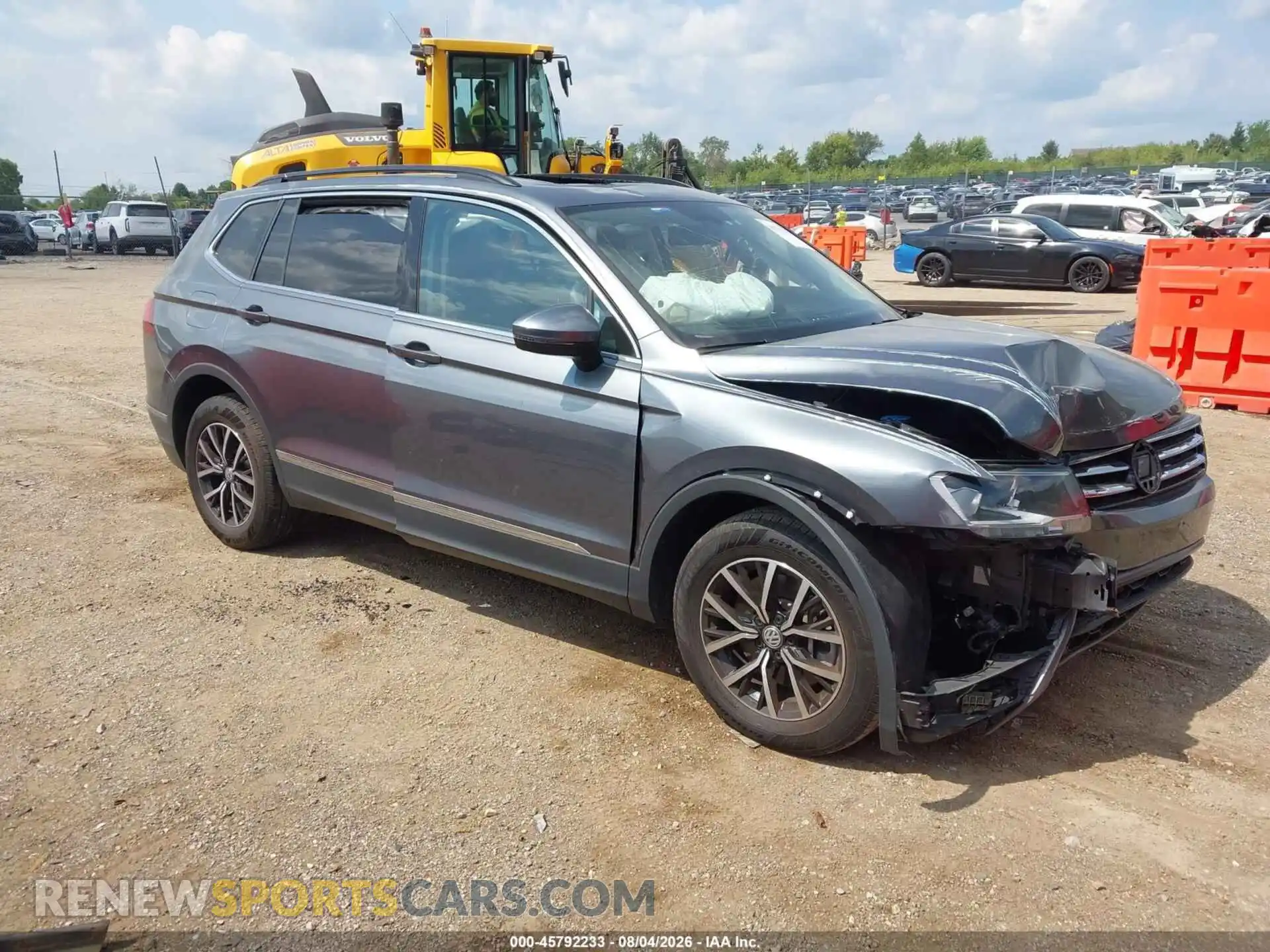 1 fotografías del automóvil dañado 3VV2B7AX2MM092773 VOLKSWAGEN TIGUAN 2021