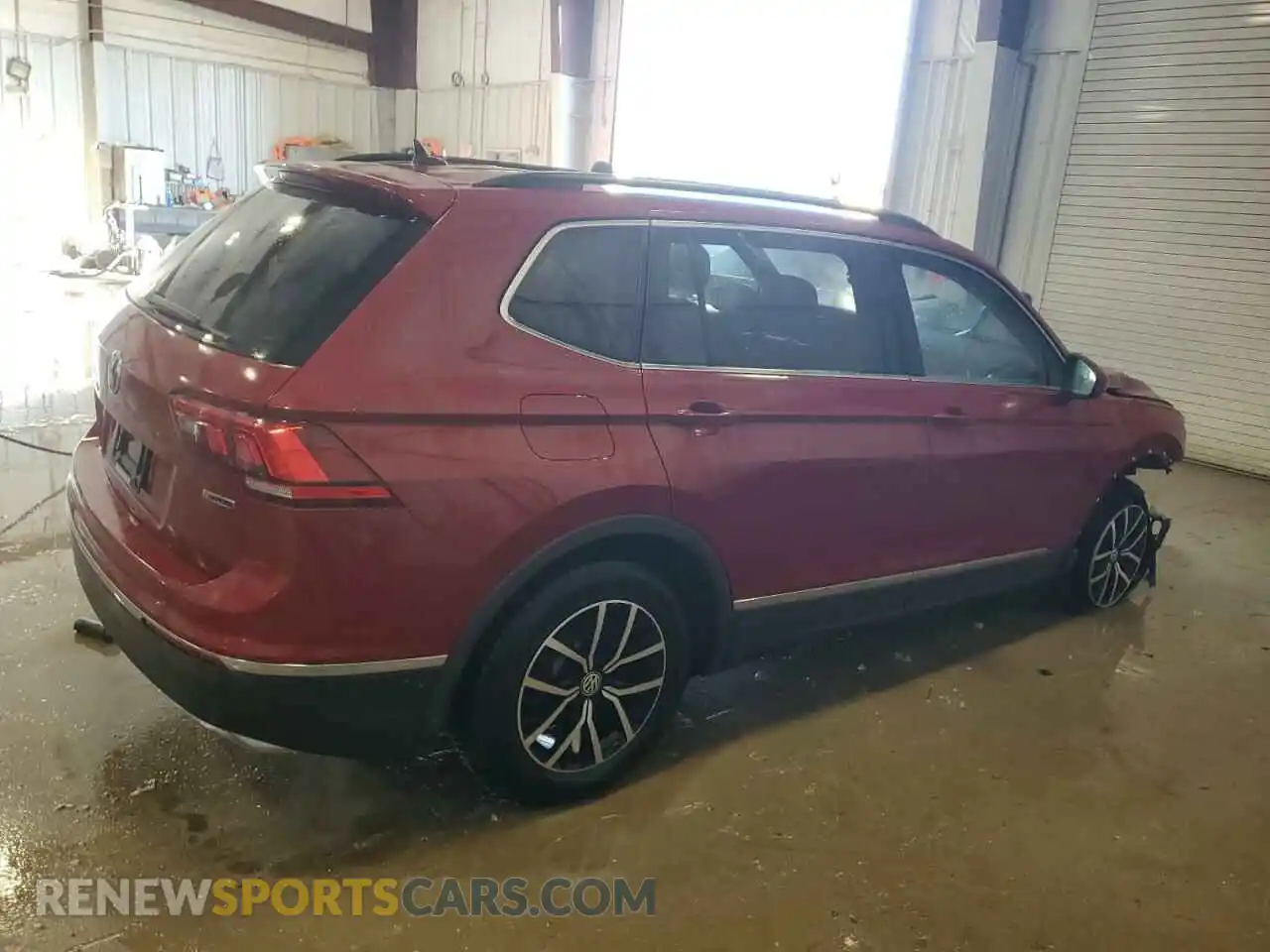 3 fotografías del automóvil dañado 3VV2B7AX2MM103853 VOLKSWAGEN TIGUAN 2021