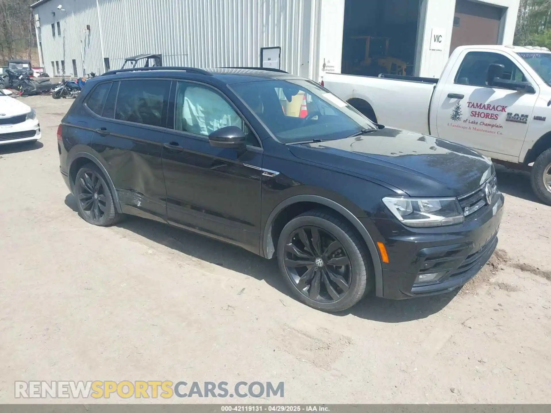 1 Photograph of a damaged car 3VV2B7AX2MM133449 VOLKSWAGEN TIGUAN 2021