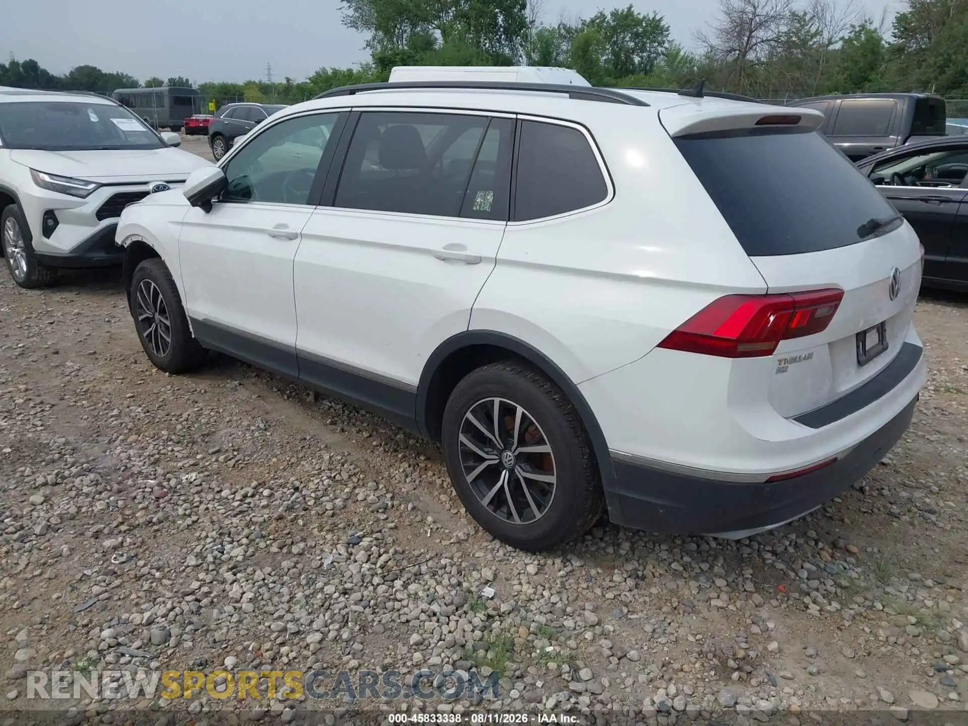 3 fotografías del automóvil dañado 3VV2B7AX3MM004796 VOLKSWAGEN TIGUAN 2021