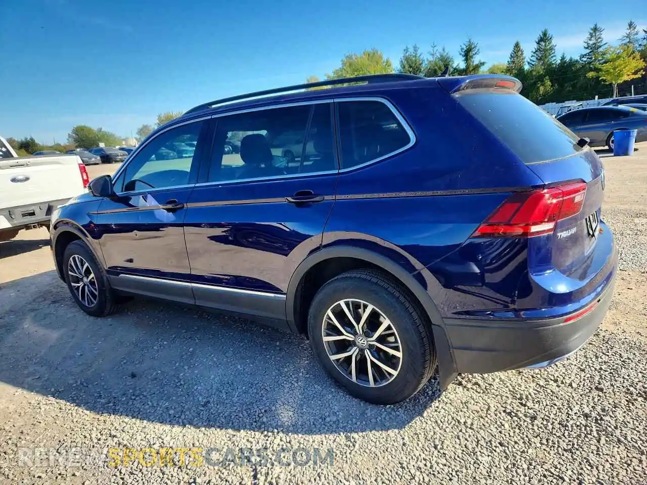 2 fotografías del automóvil dañado 3VV2B7AX3MM012140 VOLKSWAGEN TIGUAN 2021