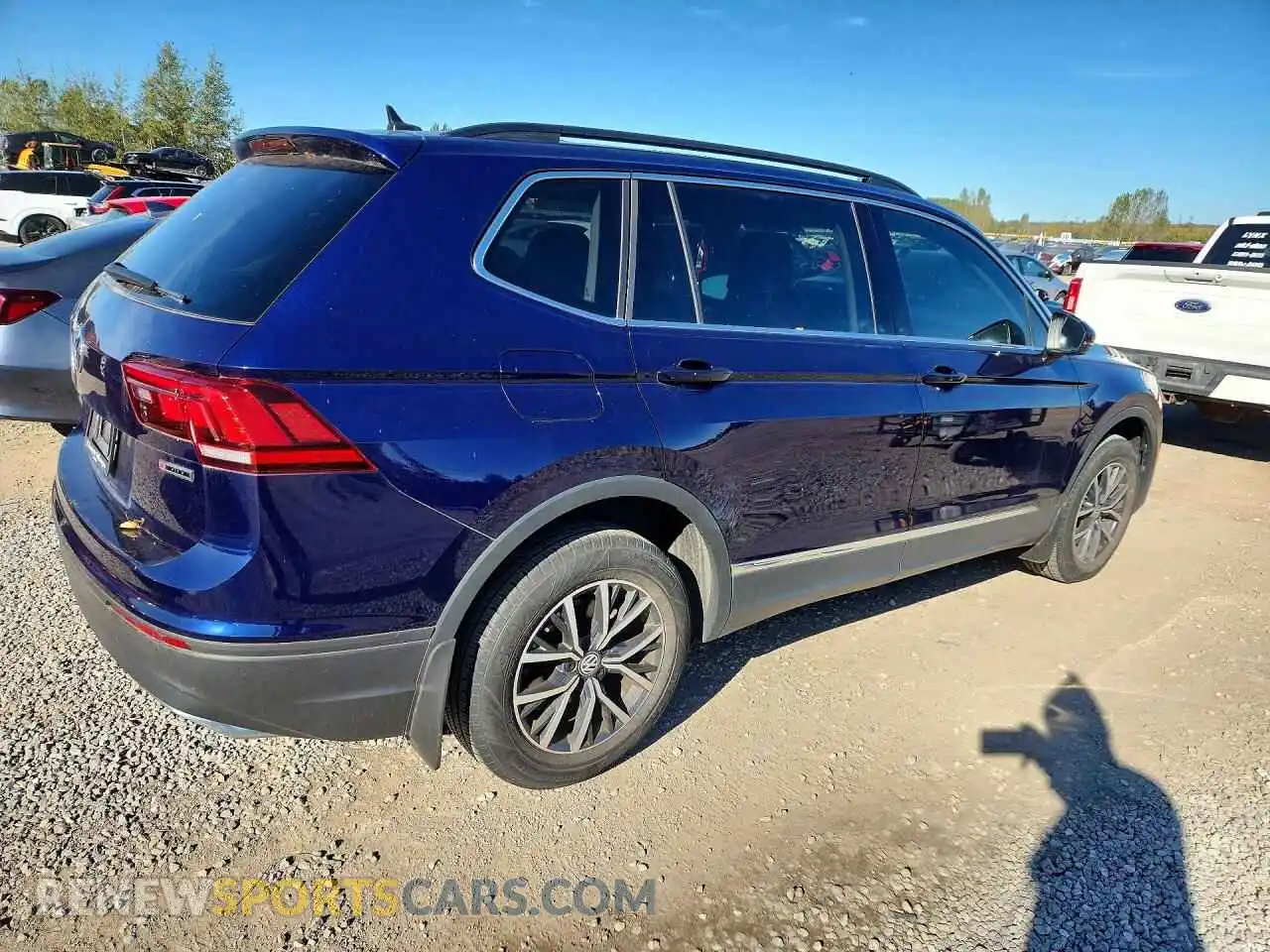 3 fotografías del automóvil dañado 3VV2B7AX3MM012140 VOLKSWAGEN TIGUAN 2021
