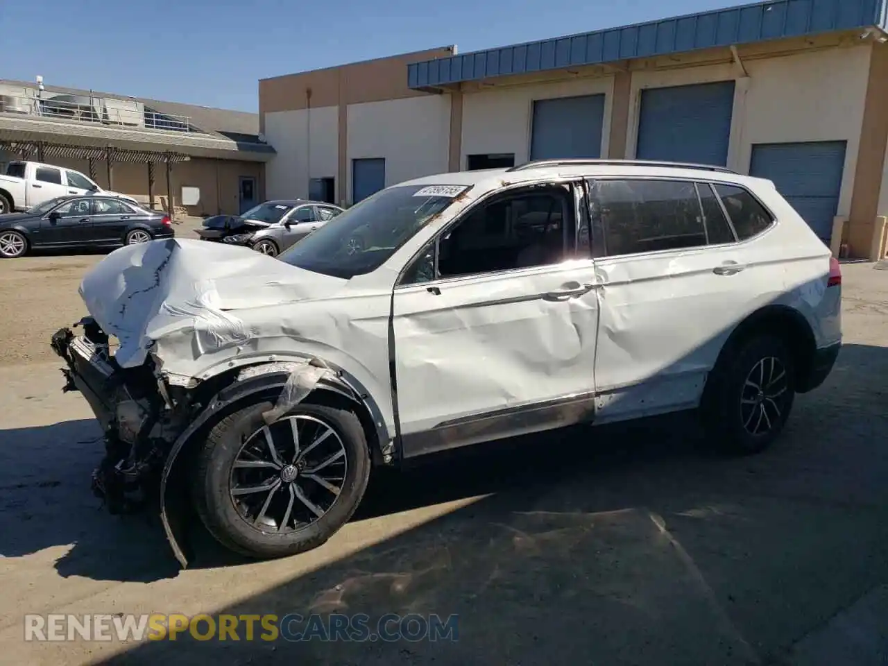 1 Photograph of a damaged car 3VV2B7AX4MM097117 VOLKSWAGEN TIGUAN 2021