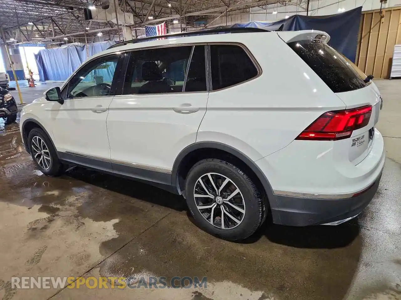 2 fotografías del automóvil dañado 3VV2B7AX5MM019526 VOLKSWAGEN TIGUAN 2021