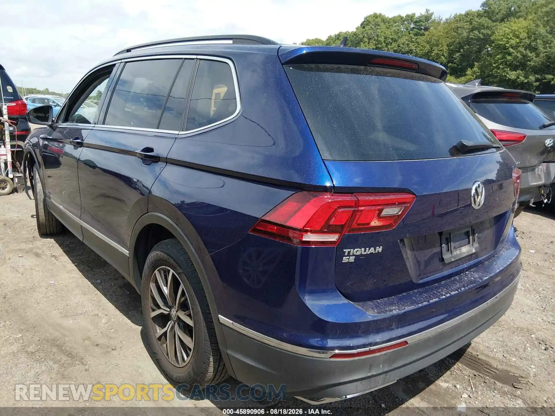 3 Фотография поврежденного автомобиля 3VV2B7AX5MM058567 VOLKSWAGEN TIGUAN 2021
