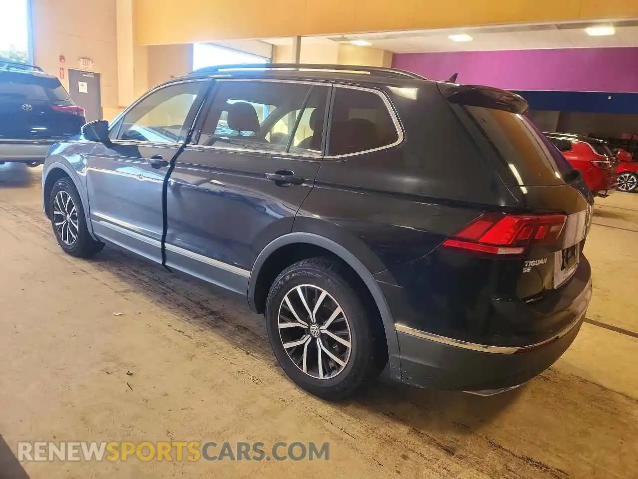 2 Фотография поврежденного автомобиля 3VV2B7AX5MM078642 VOLKSWAGEN TIGUAN 2021