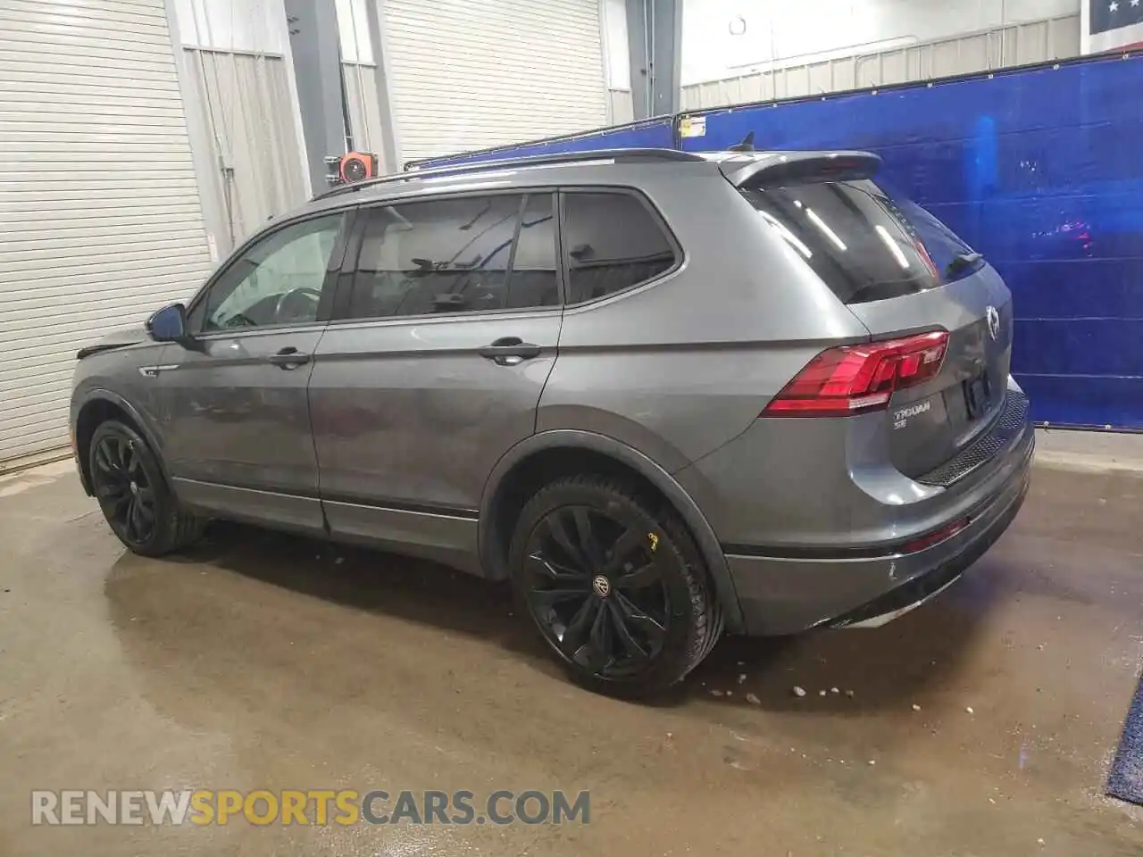 2 fotografías del automóvil dañado 3VV2B7AX5MM122204 VOLKSWAGEN TIGUAN 2021
