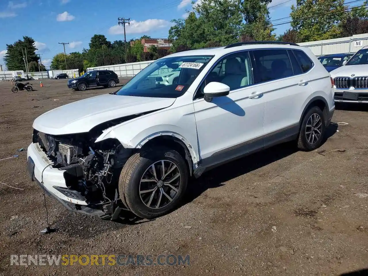 1 Фотография поврежденного автомобиля 3VV2B7AX6MM028672 VOLKSWAGEN TIGUAN 2021