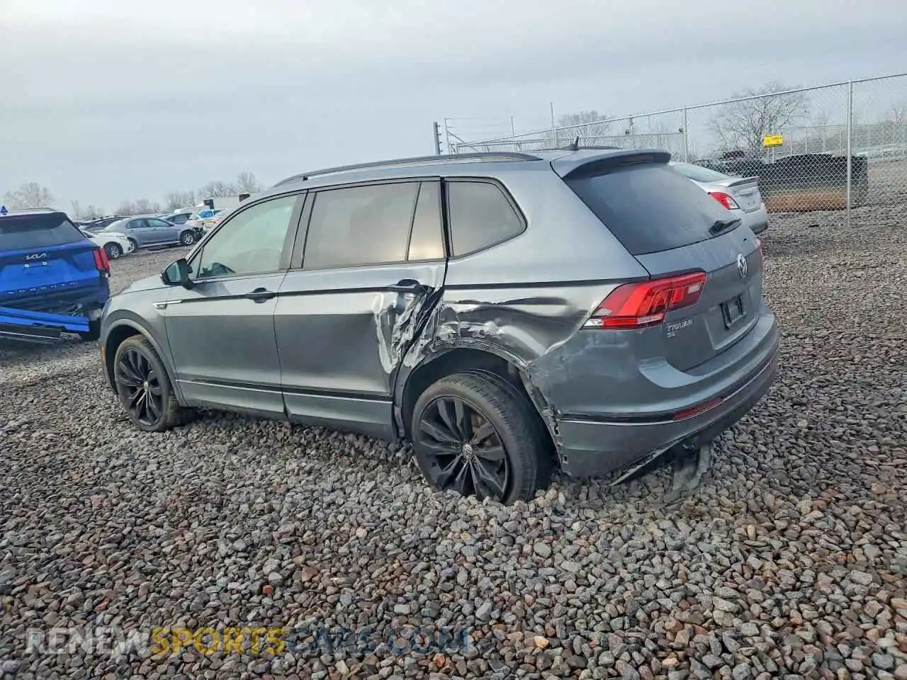 2 Photograph of a damaged car 3VV2B7AX6MM039459 VOLKSWAGEN TIGUAN 2021