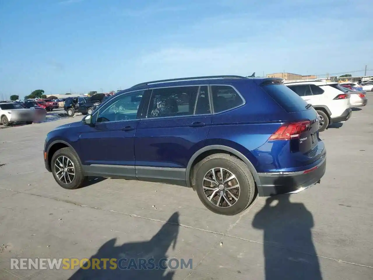 2 Photograph of a damaged car 3VV2B7AX6MM051899 VOLKSWAGEN TIGUAN 2021