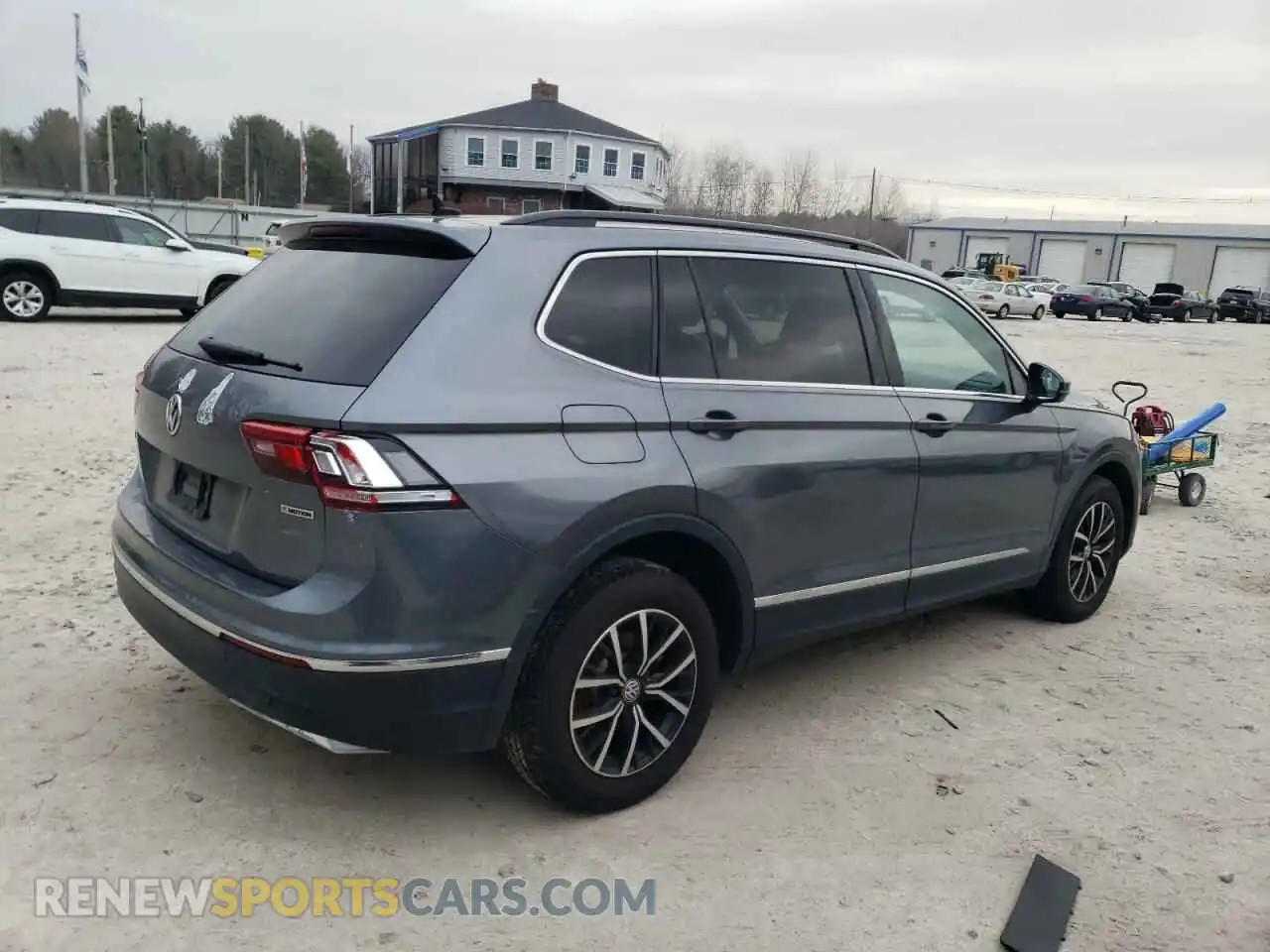 3 fotografías del automóvil dañado 3VV2B7AX7MM116517 VOLKSWAGEN TIGUAN 2021