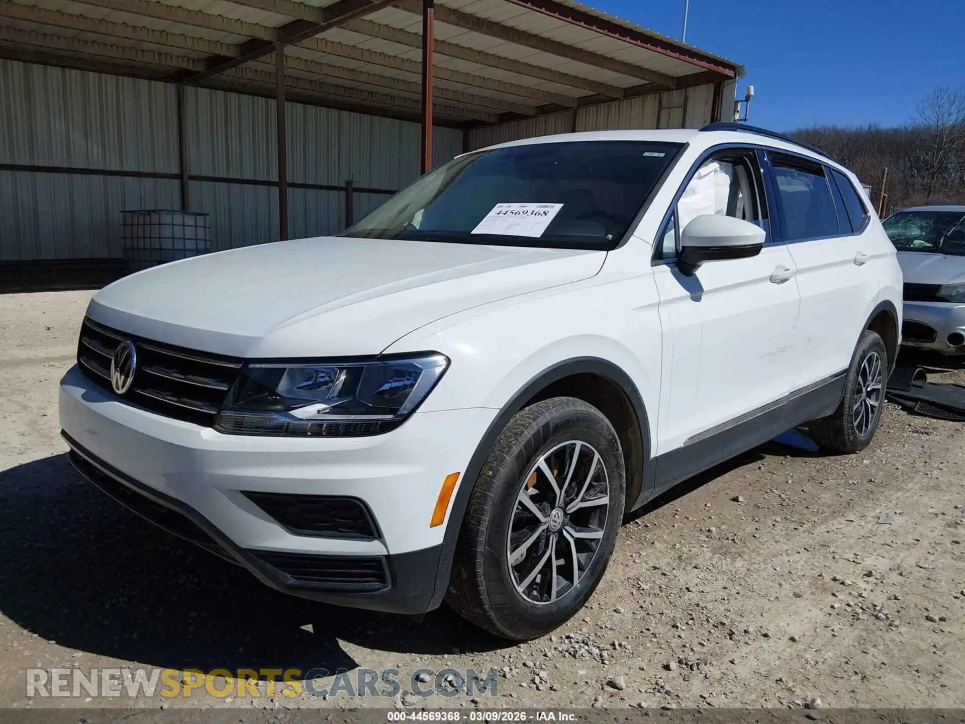 2 Photograph of a damaged car 3VV2B7AX9MM032523 VOLKSWAGEN TIGUAN 2021