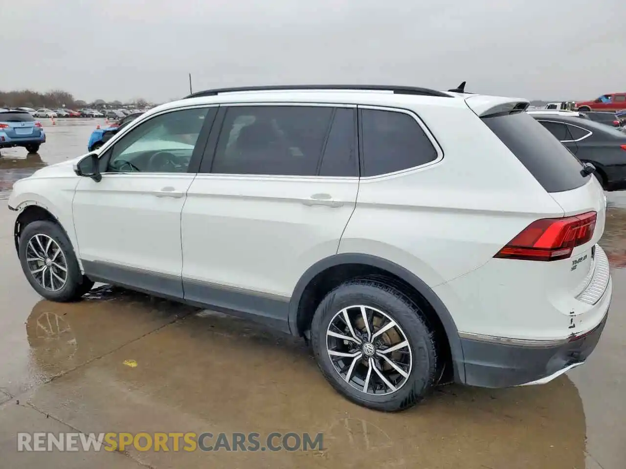 2 Photograph of a damaged car 3VV2B7AX9MM157120 VOLKSWAGEN TIGUAN 2021