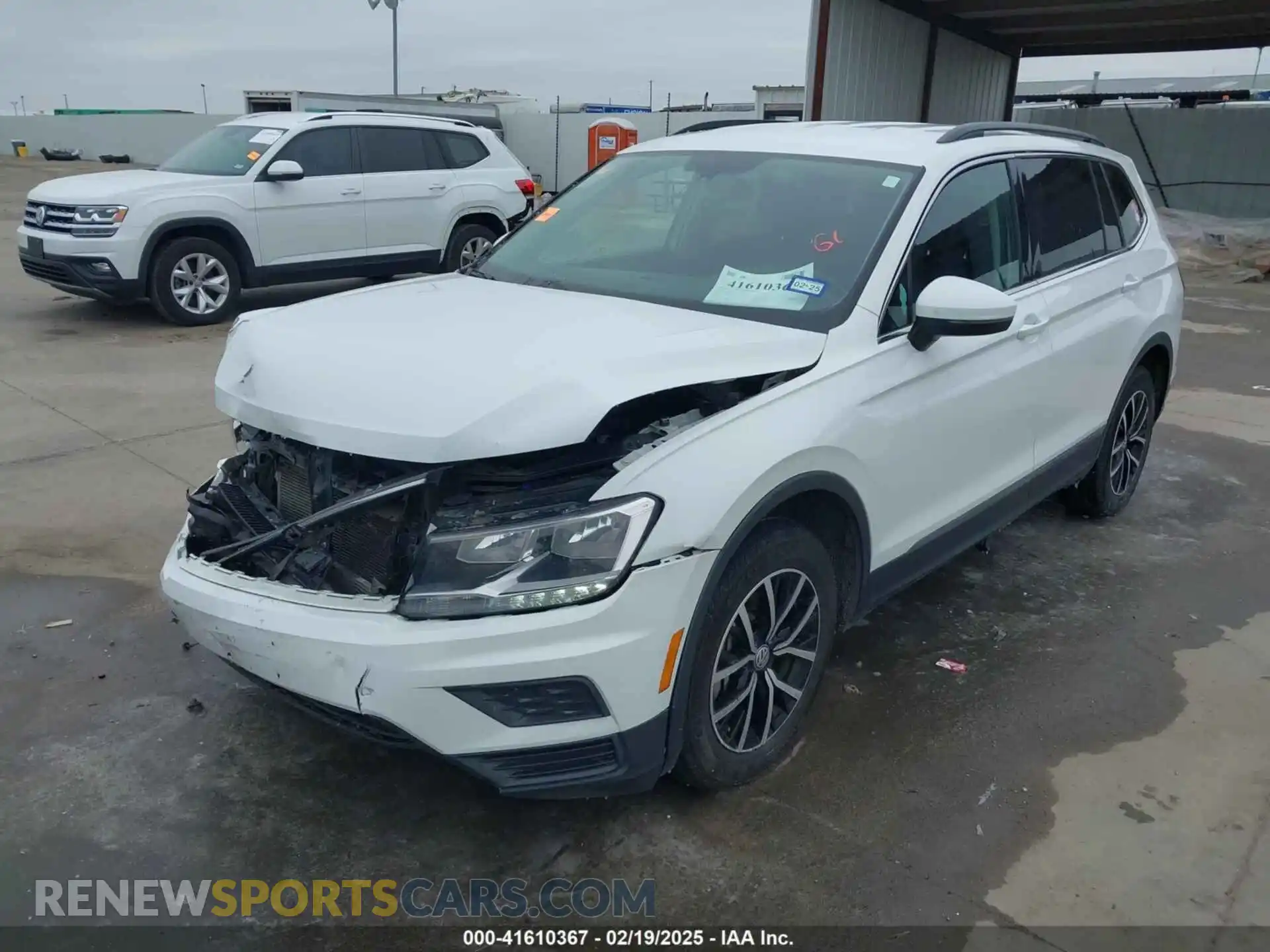 2 Photograph of a damaged car 3VV3B7AX0MM008938 VOLKSWAGEN TIGUAN 2021
