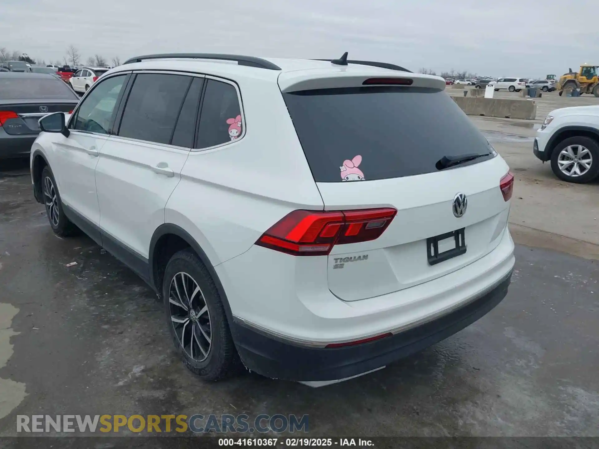 3 Photograph of a damaged car 3VV3B7AX0MM008938 VOLKSWAGEN TIGUAN 2021