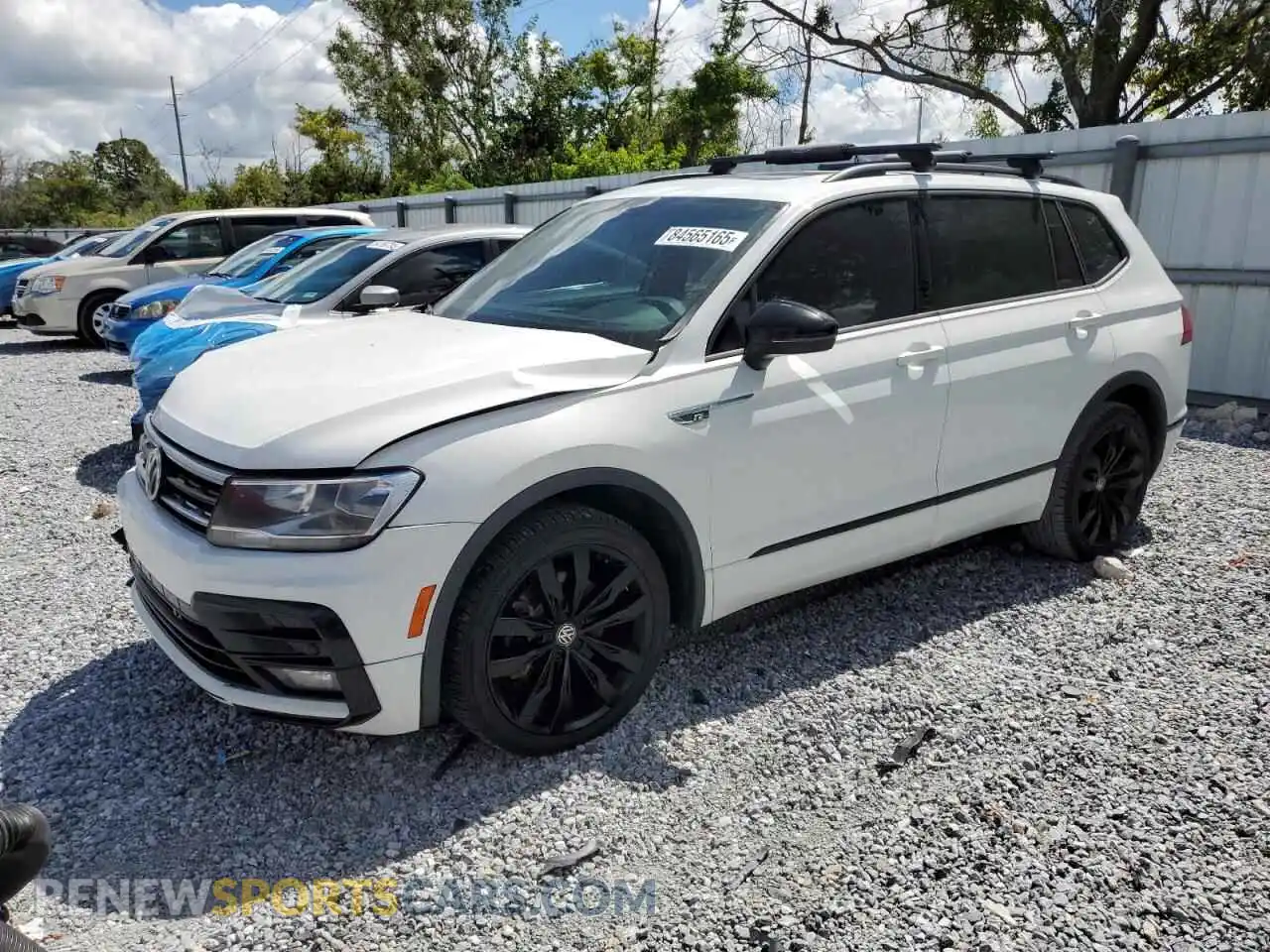 1 Photograph of a damaged car 3VV3B7AX0MM082196 VOLKSWAGEN TIGUAN 2021