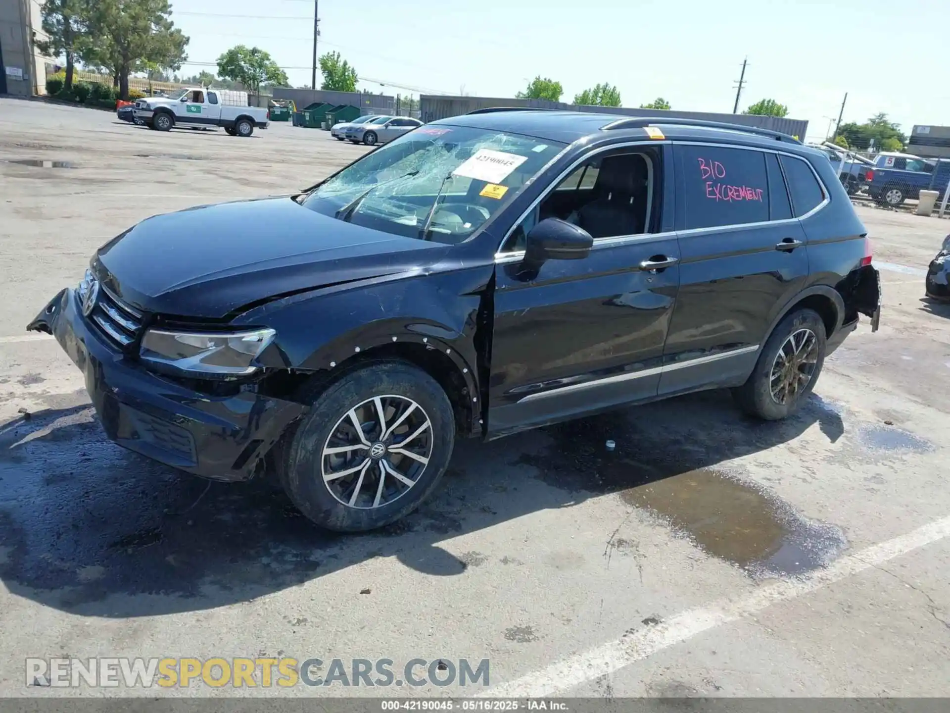 2 Photograph of a damaged car 3VV3B7AX1MM009970 VOLKSWAGEN TIGUAN 2021