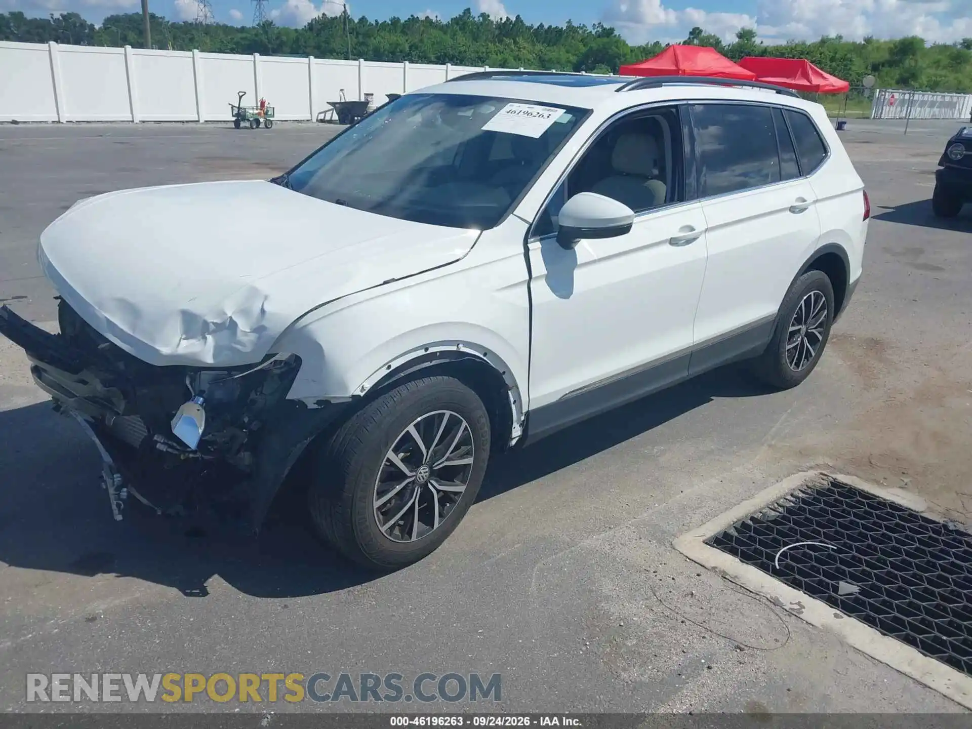 2 Photograph of a damaged car 3VV3B7AX1MM054312 VOLKSWAGEN TIGUAN 2021