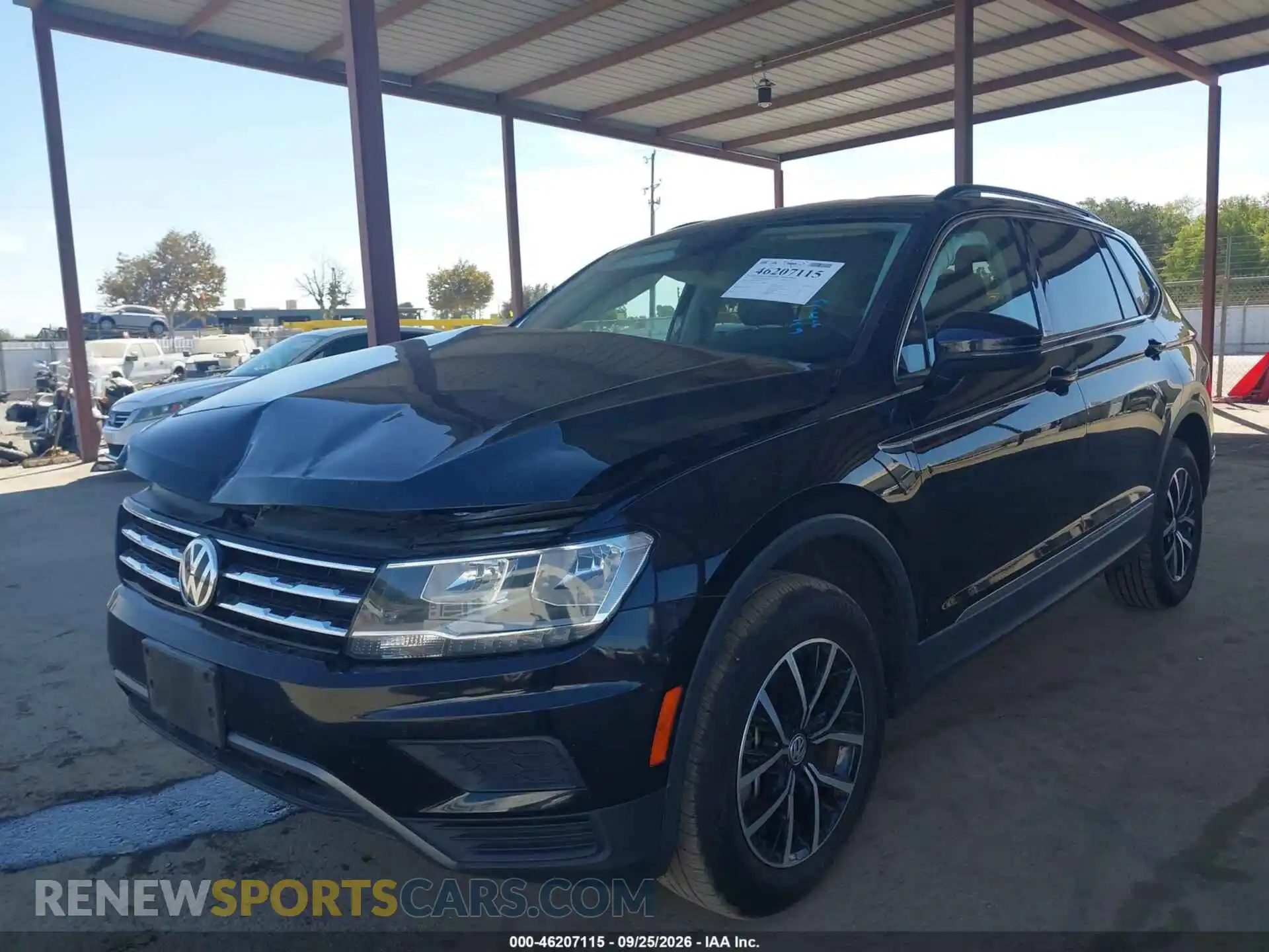 2 Photograph of a damaged car 3VV3B7AX3MM115269 VOLKSWAGEN TIGUAN 2021