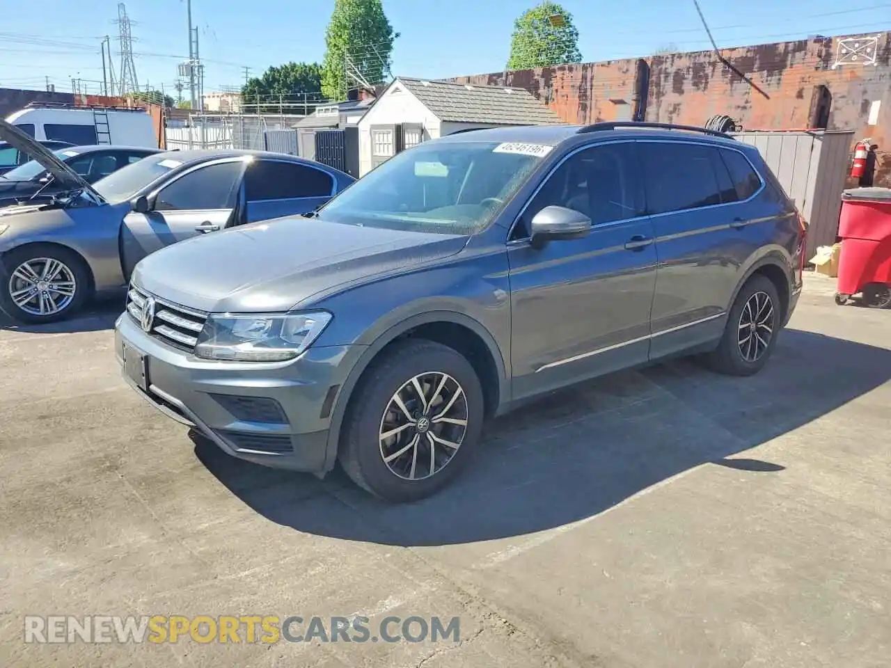 1 fotografías del automóvil dañado 3VV3B7AX3MM120262 VOLKSWAGEN TIGUAN 2021