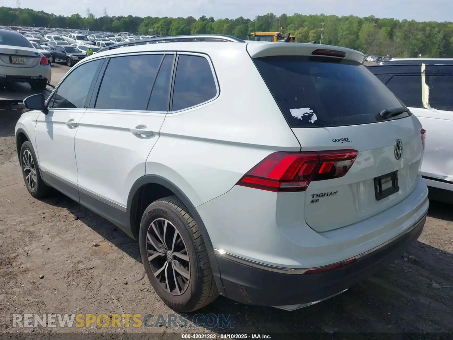 3 Фотография поврежденного автомобиля 3VV3B7AX5MM004593 VOLKSWAGEN TIGUAN 2021