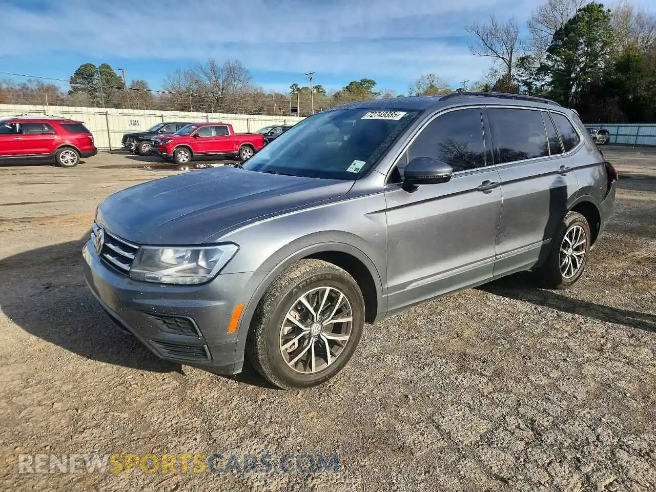 1 Фотография поврежденного автомобиля 3VV3B7AX5MM159032 VOLKSWAGEN TIGUAN 2021