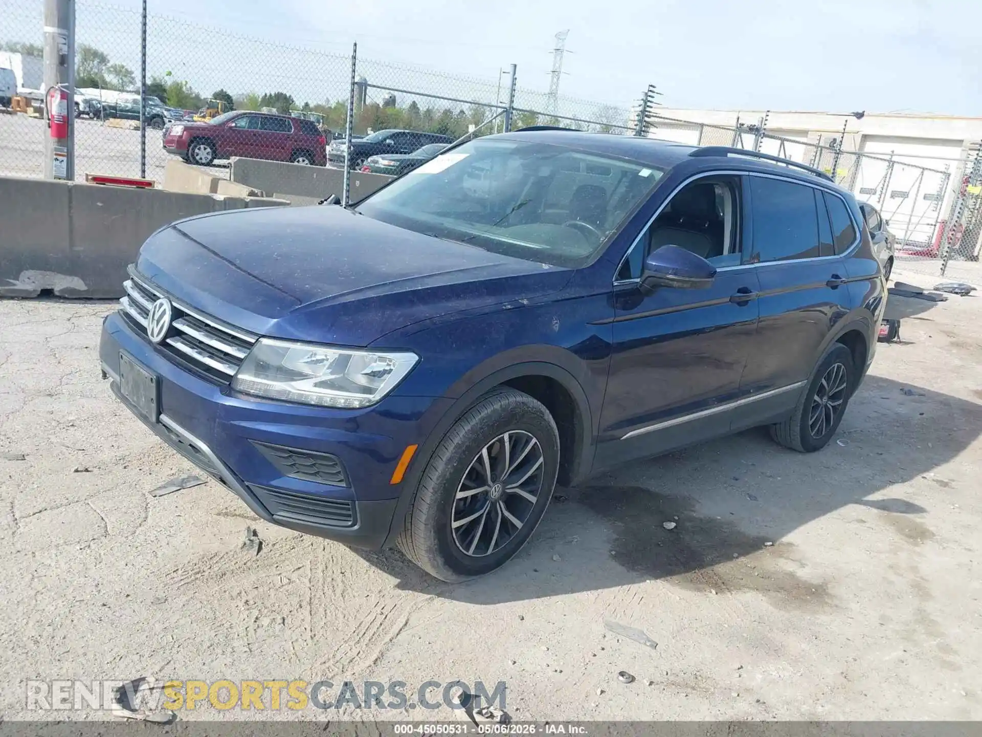 2 Photograph of a damaged car 3VV3B7AX6MM027641 VOLKSWAGEN TIGUAN 2021