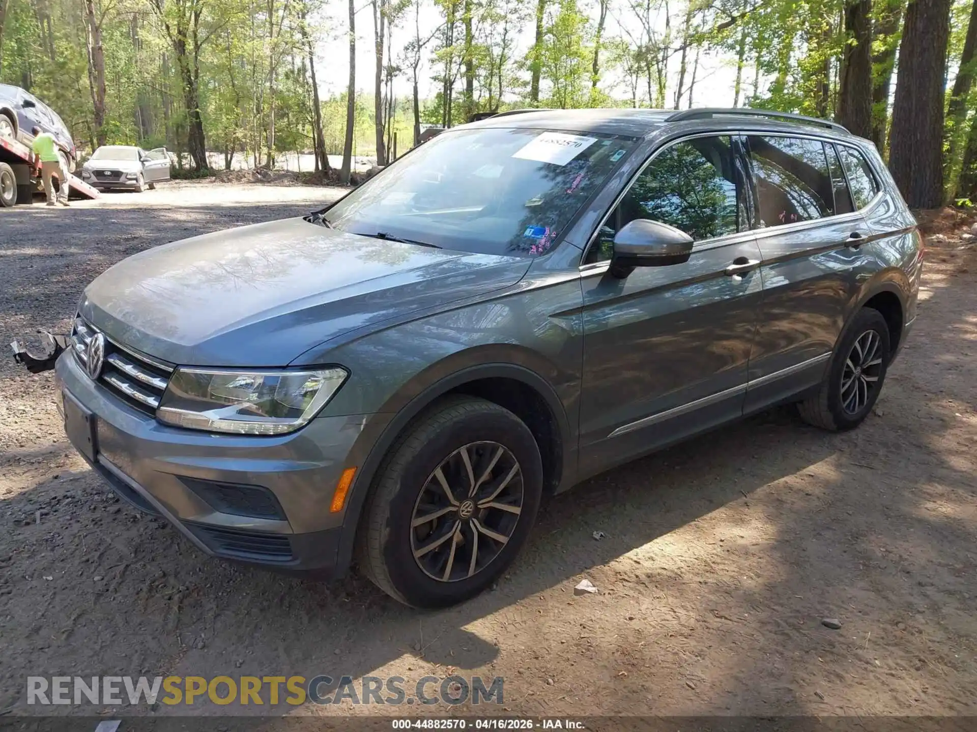 2 Photograph of a damaged car 3VV3B7AX6MM064155 VOLKSWAGEN TIGUAN 2021