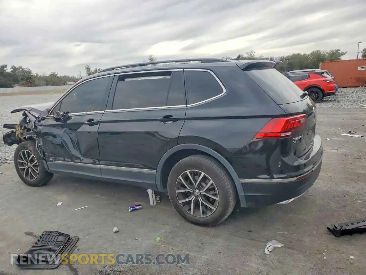 2 Photograph of a damaged car 3VV3B7AX6MM080839 VOLKSWAGEN TIGUAN 2021