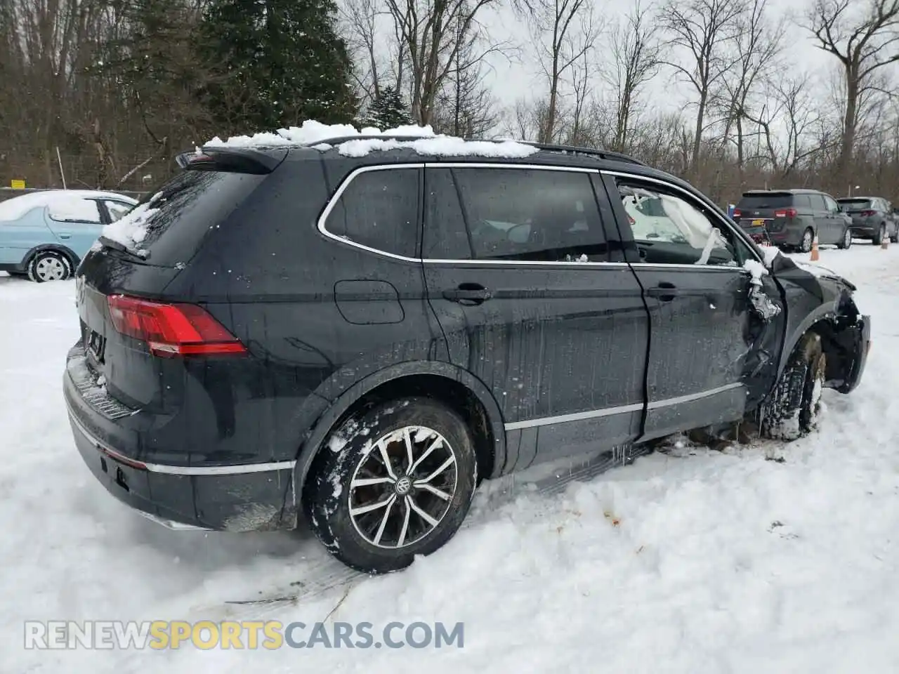 3 Фотография поврежденного автомобиля 3VV3B7AX6MM095485 VOLKSWAGEN TIGUAN 2021