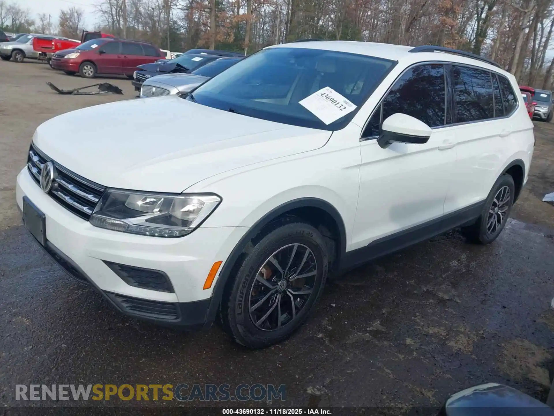 2 fotografías del automóvil dañado 3VV3B7AX6MM095759 VOLKSWAGEN TIGUAN 2021