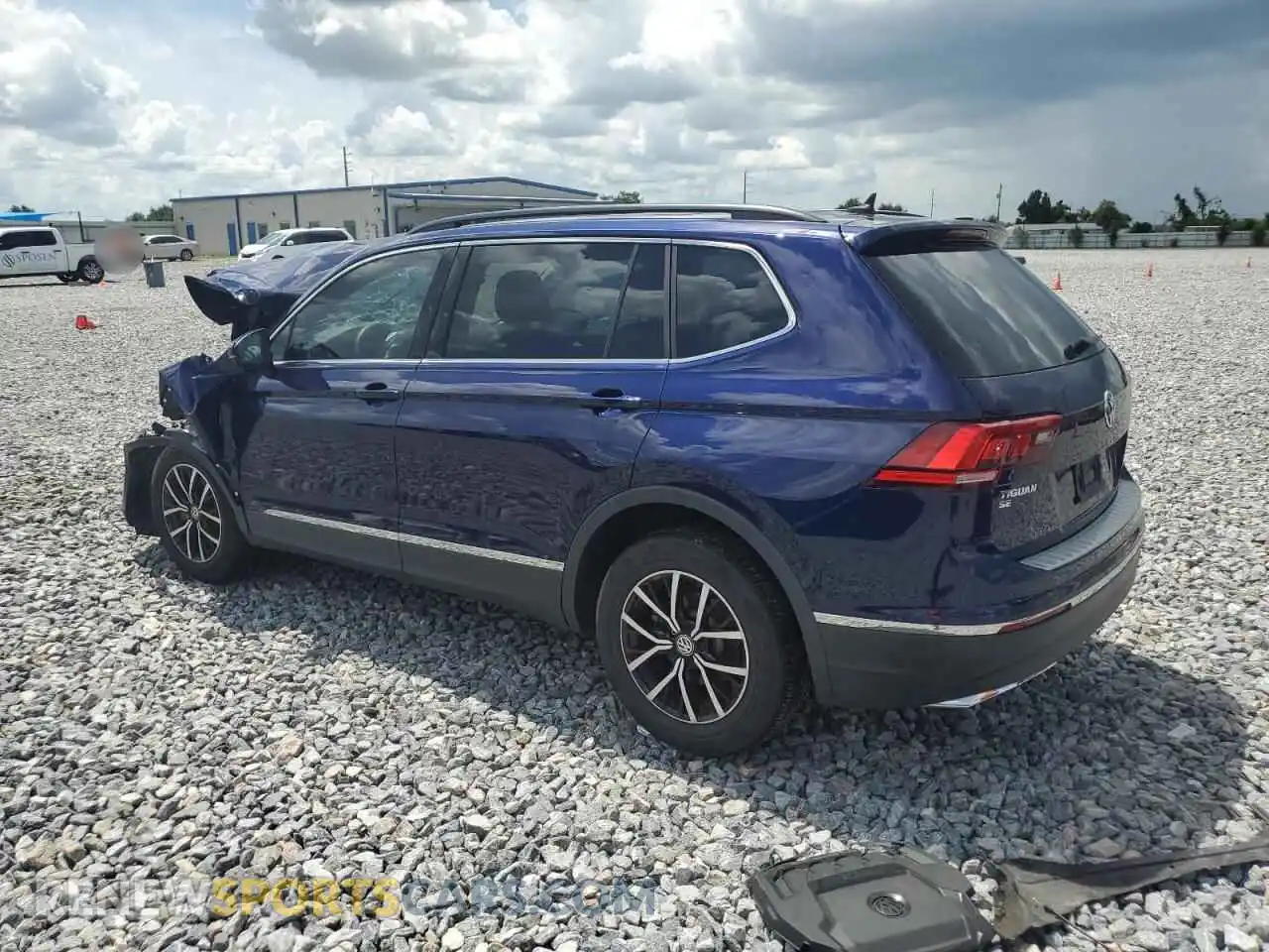 2 Photograph of a damaged car 3VV3B7AX6MM116013 VOLKSWAGEN TIGUAN 2021