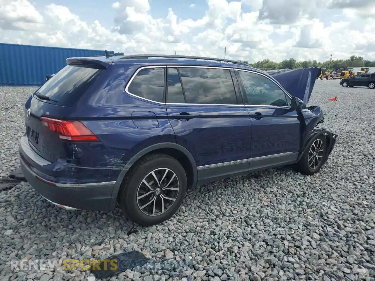 3 Photograph of a damaged car 3VV3B7AX6MM116013 VOLKSWAGEN TIGUAN 2021