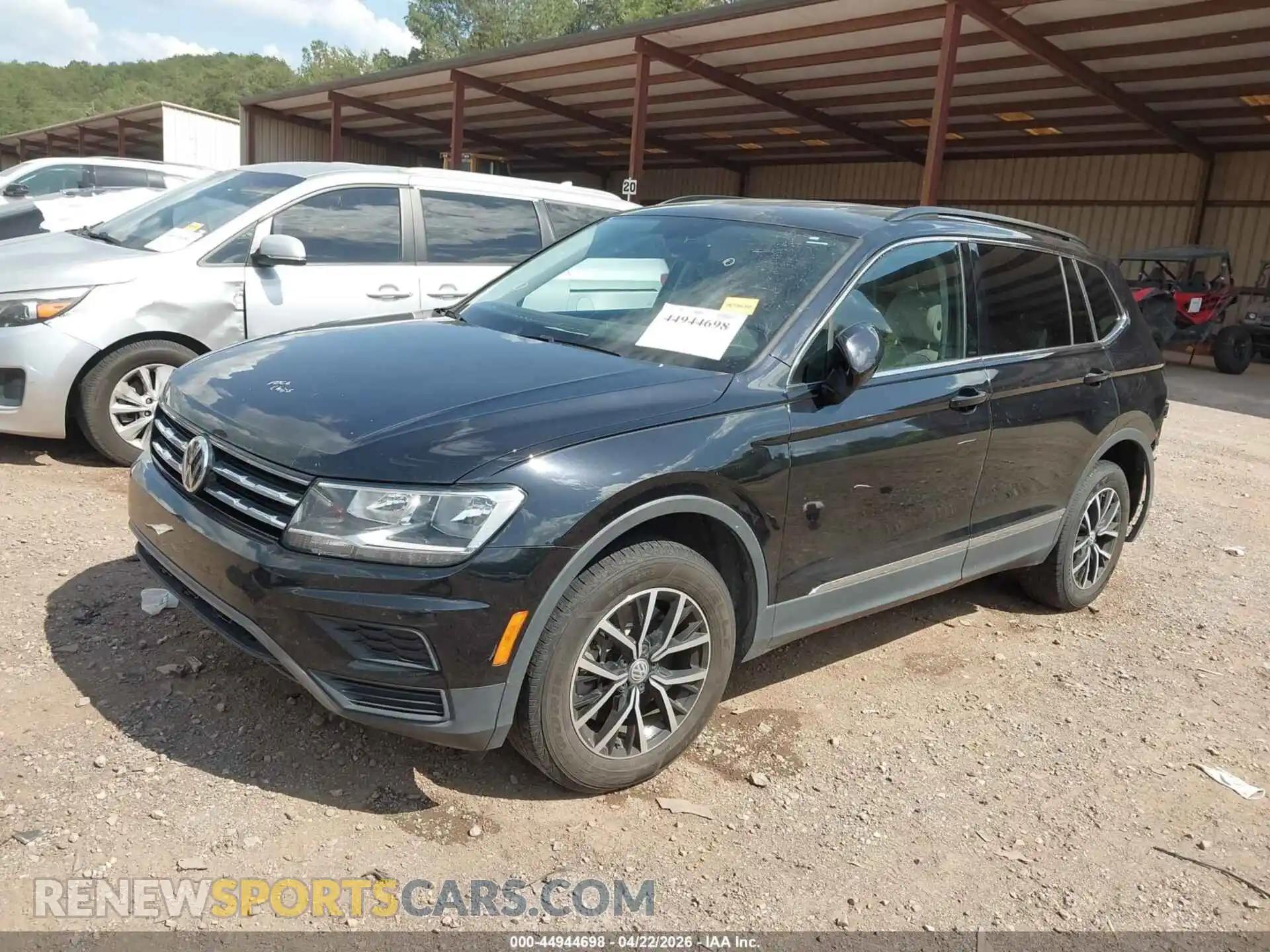 2 Photograph of a damaged car 3VV3B7AX6MM157418 VOLKSWAGEN TIGUAN 2021
