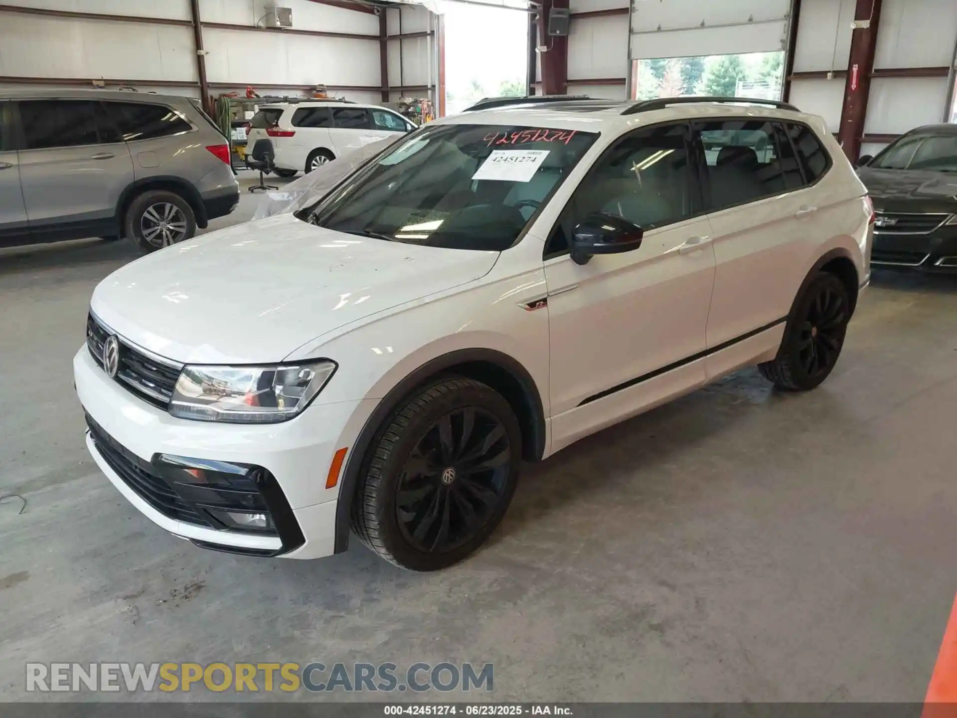 2 Photograph of a damaged car 3VV3B7AX7MM089999 VOLKSWAGEN TIGUAN 2021