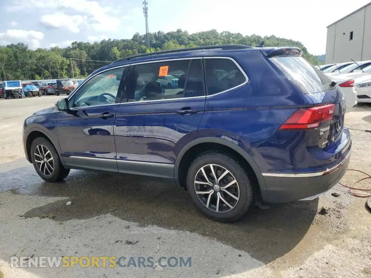 2 Photograph of a damaged car 3VV3B7AX7MM099593 VOLKSWAGEN TIGUAN 2021