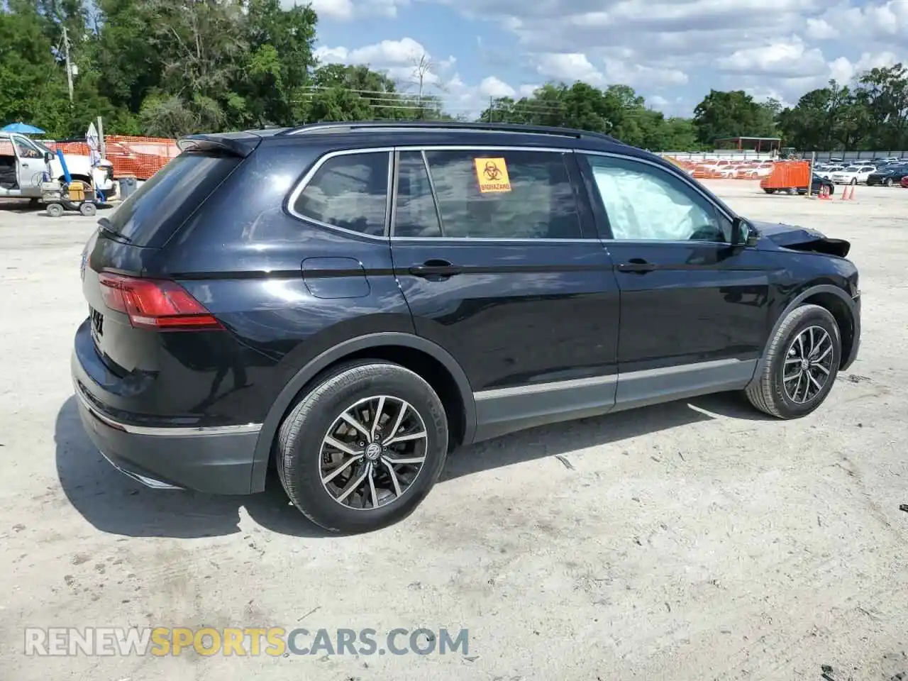 3 Фотография поврежденного автомобиля 3VV3B7AX8MM115395 VOLKSWAGEN TIGUAN 2021