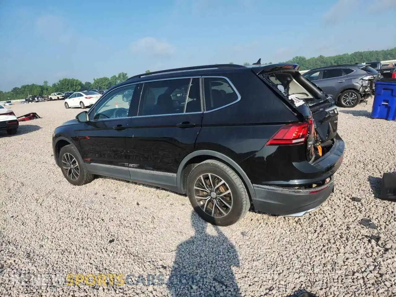 2 Photograph of a damaged car 3VV3B7AX9MM140189 VOLKSWAGEN TIGUAN 2021