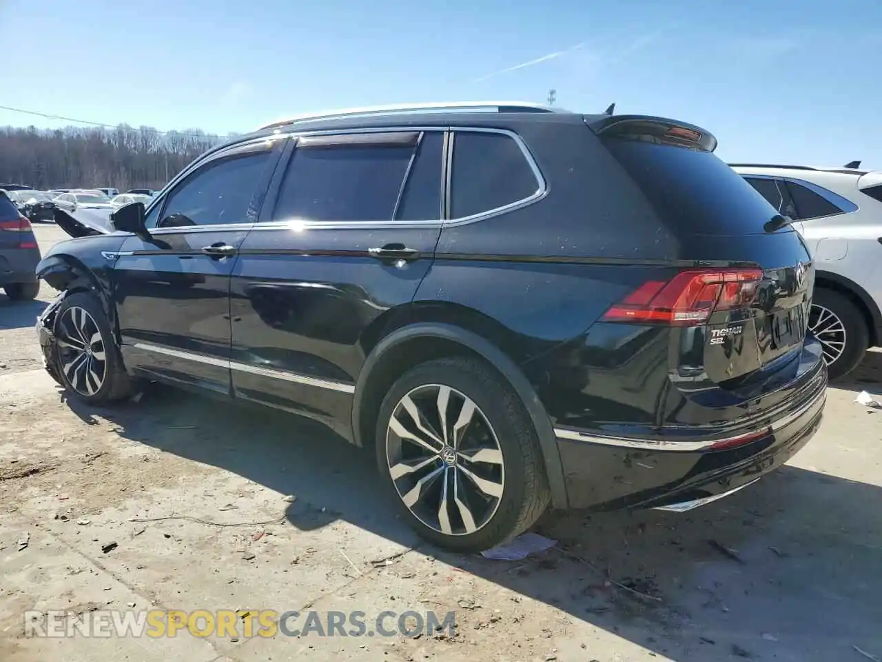 2 Фотография поврежденного автомобиля 3VV4B7AX9MM062274 VOLKSWAGEN TIGUAN 2021